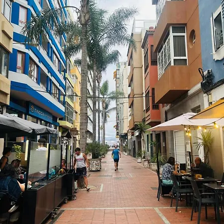 아파트 Comfortable Flat Near Canteras 라스팔마스